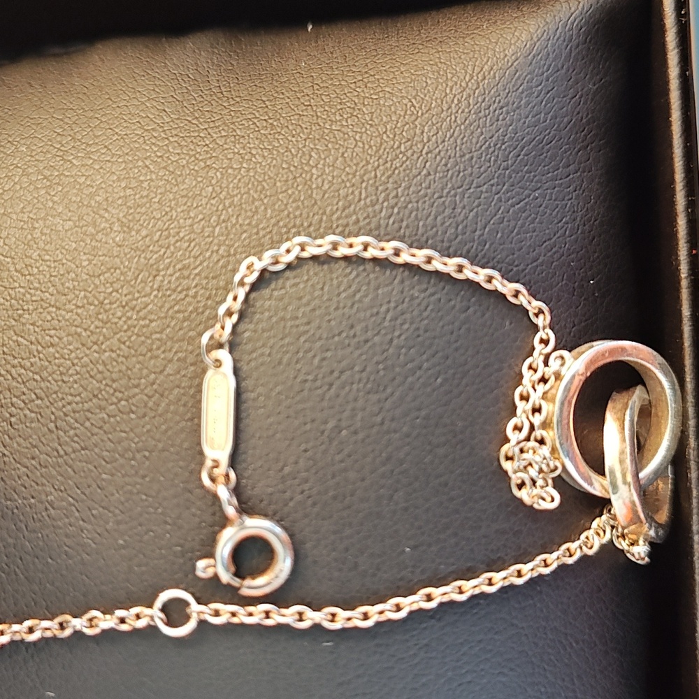 Tiffany interlocking circles bracelet, authentic - Picture 11 of 12